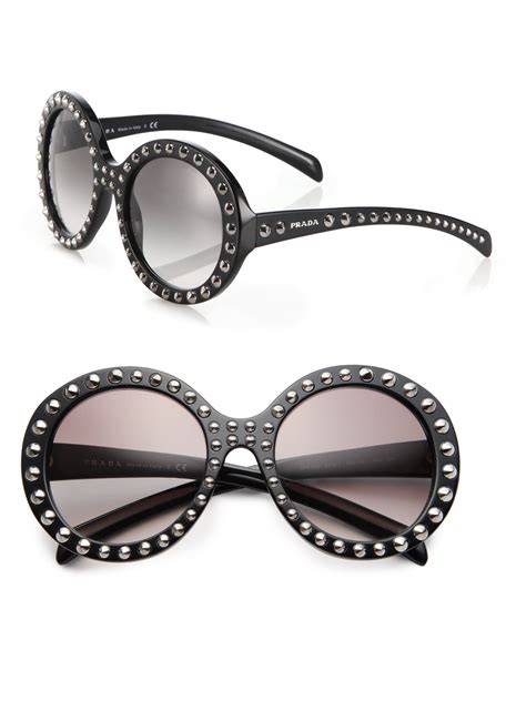 prada sunglasses women black frame.